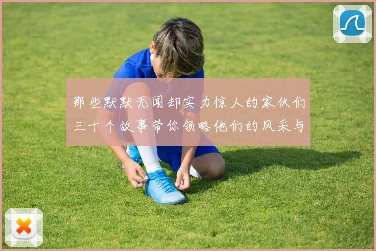 那些默默无闻却实力惊人的家伙们三十个故事带你领略他们的风采与传奇